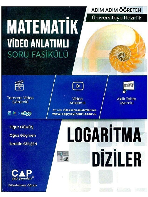 Matematik Logaritma Diziler Konu Anlatımlı Soru Bankası Çap Yayınları