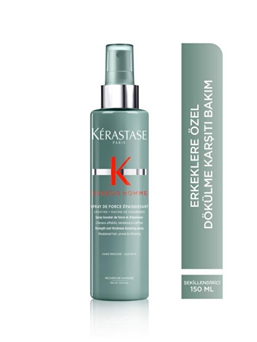 Kerastase Genesis Homme Besleyici Güçlendirici Saç Bakım Spreyi 150 Ml