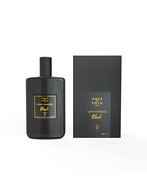 Aqua Di Polo 1987 APCN001808 Gran Paradiso Black EDP Turunçgil-Baharatlı Erkek Parfüm 100 ml