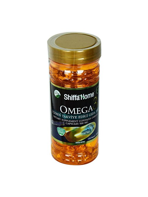 Shiffa Home Omega 3 Yumuşak Kapsülü Softgel 500 Mg X 150 Kapsül