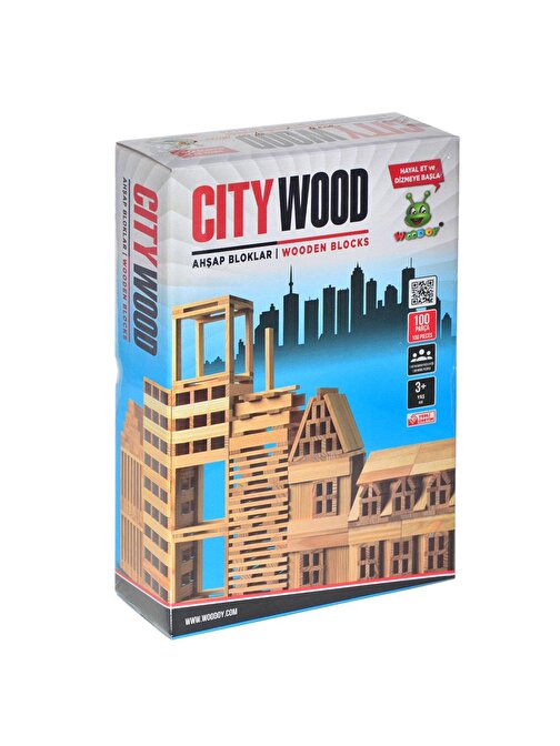 Karsan Kr101 Woodoy City Wood Ahşap Bloklar