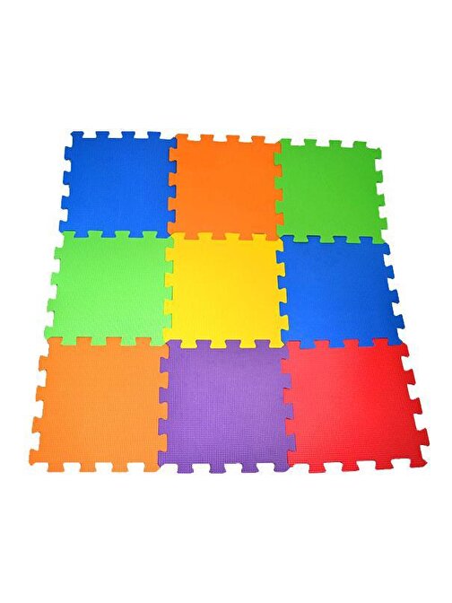 Matrax Oyuncak Yapboz Kreş 45 x 70 cm Oyun Halısı ve Matı Düz Renkli