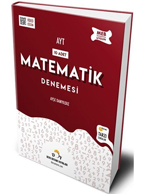 Ankara Kitap Merkezi AYT 10 lu Matematik Denemesi Ders Ortamı Yayınları