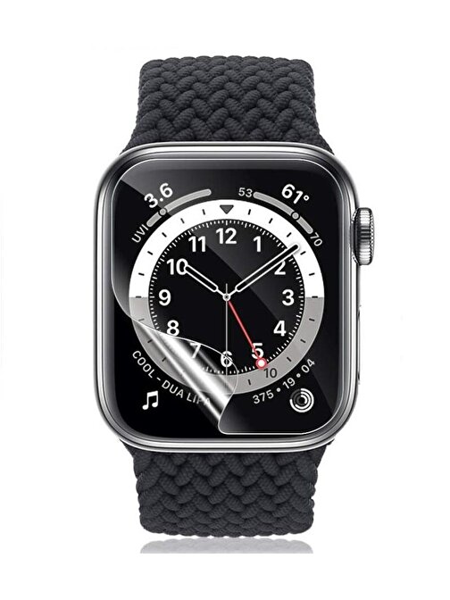 Ecr Mob Apple Watch 7.Nesil 45 mm Akıllı Saat Ekran Koruyucu Film 2 Adet