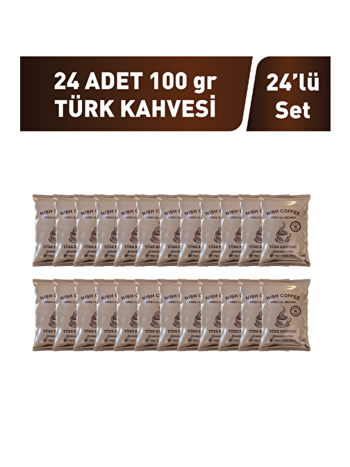 Nish Türk Kahvesi 24 x 100 gr