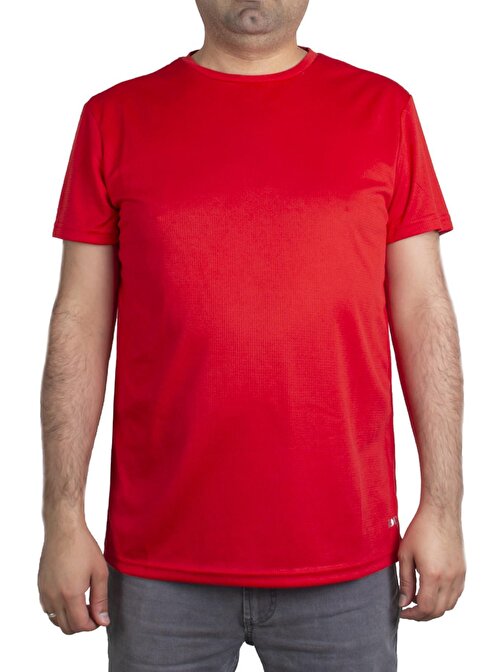 Loç Mthe37 - Runner Erkek Tişört Kırmızı M