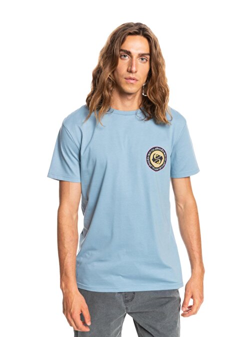Quiksilver Eqyzt06665 - Circle Game Ss T-Shirt Mavi M