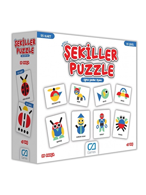 Ca Games Ca Puzzle Şekiller 5114