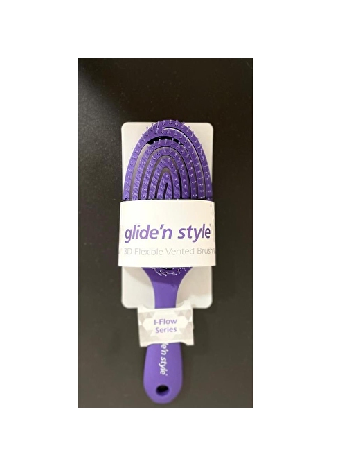 Glide'N Style Gs-244 Üç Boyutlu Saç Açma Tarama Fırçası