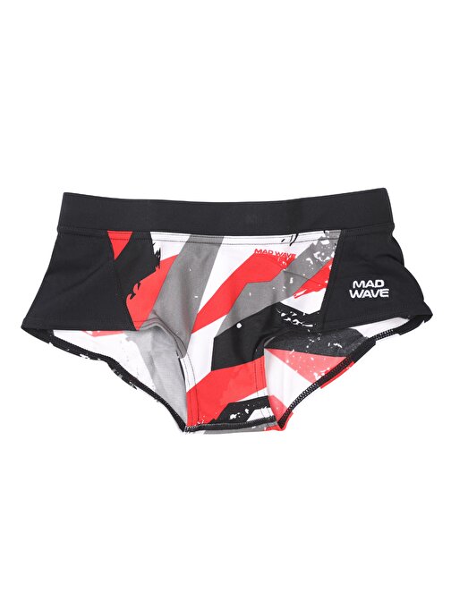 149001-J1W Madwave M1490 01 8 J1W Junor Swimshorts Antichlor Racer Xxl Çocuk Mayo Siyah