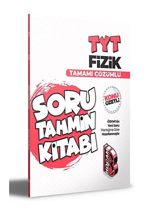 Tyt Fizik Konu Özetli Ve Tamamı Çözümlü Soru Tahmin Kitabı Benim Hocam Yayınları