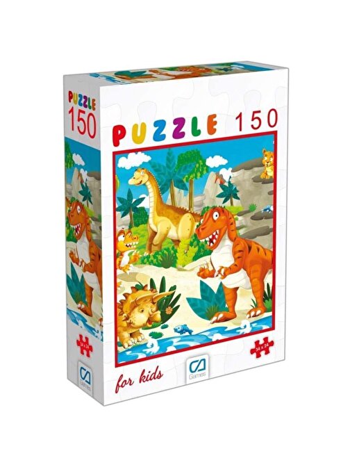 Ca Games Ca Games Puzzle Dinazorlar 150 Parça Ca.6104