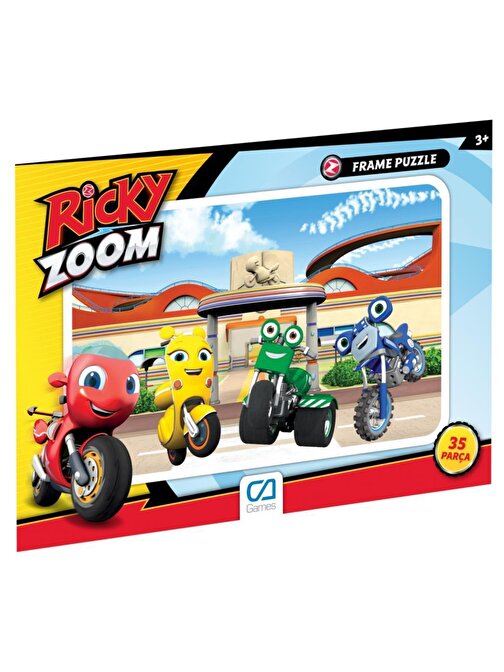 Ca Games Ca Games Ricky Zoom 35 Parça Frame Puzzle Ca.5115