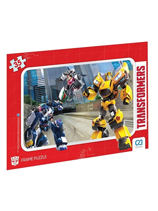 Ca Games Ca Games Transformers 35 Parça Frame Puzzle Ca.5017