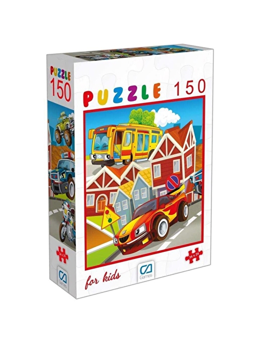 Ca Games Ca Games Arabalar Puzzle 150 Parça Ca.6107