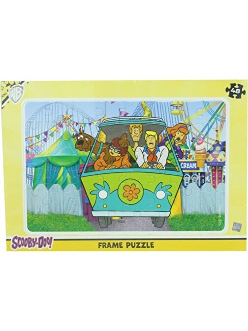 Laço Kids Scooby Doo 48 Parça Frame Puzzle Scb7546
