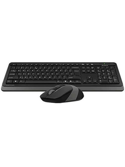 A4 Tech Türkçe Q Siyah Kablosuz Klavye Mouse Seti