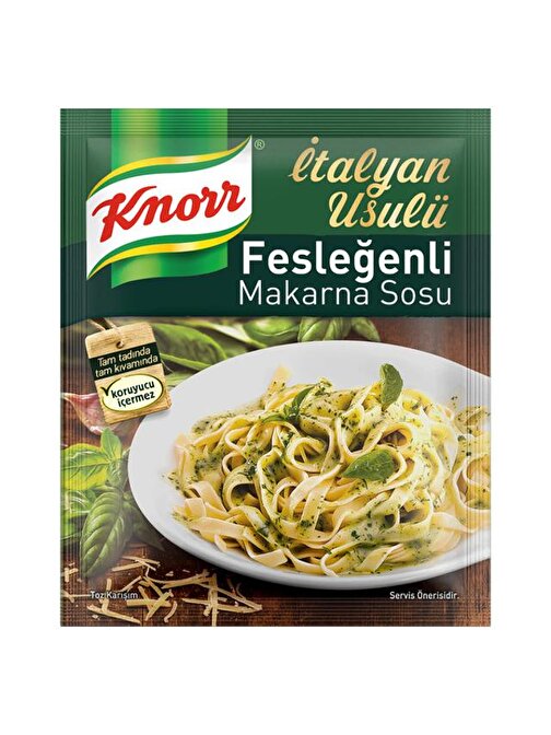 Knorr Fesleğenli Makarna Sos 45 gr x 12 Adet