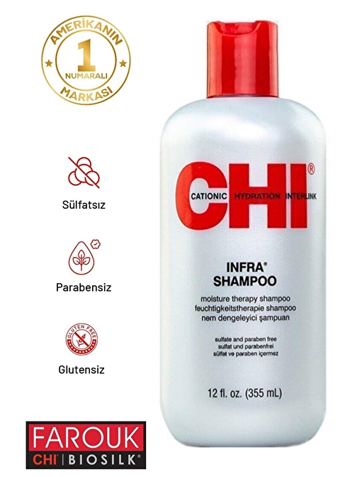 Chi Chıinfra Şampuan 355 ml