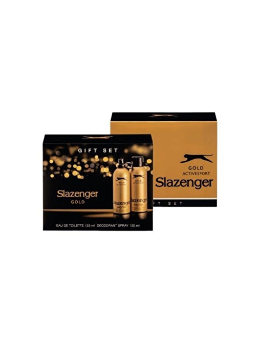 Slazenger Active Sport Gold Edt 125Ml + 150Ml Deodorant Set