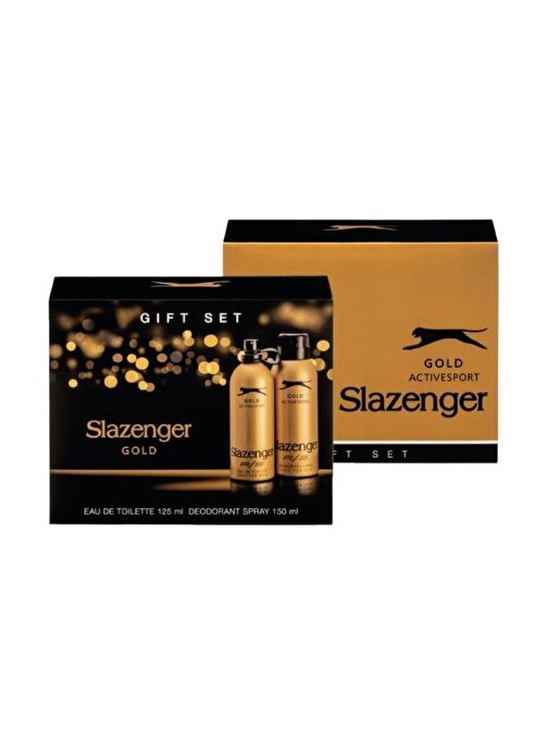Slazenger Gold Edt 125 ml Erkek Parfüm + 150 ml Erkek Deodorant Set