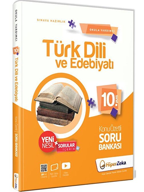 Akm Kitap 10. Sınıf Türk Dili ve Edebiyatı Konu Özetli Soru Bankası Hiper Zeka Yayınları