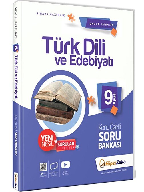 9. Sınıf Türk Dili Ve Edebiyatı Konu Özetli Soru Bankası Hiper Zeka Yayınları