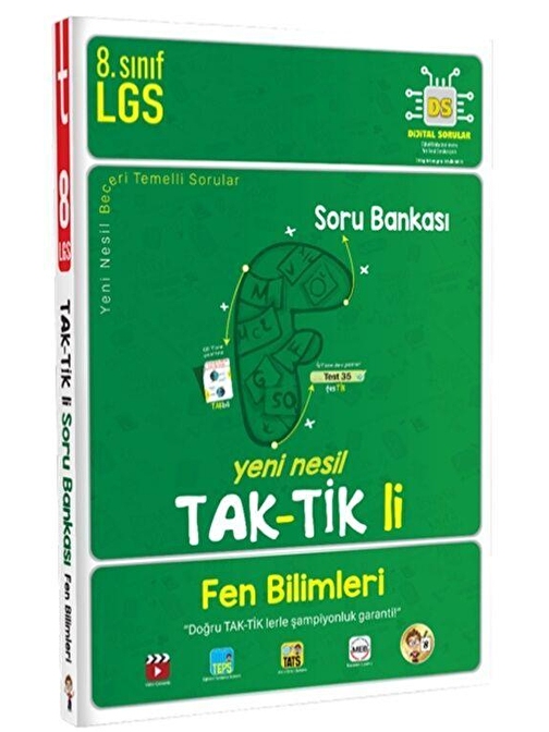 8. Sınıf Fen Bilimleri Taktikli Soru Bankası Tonguç Akademi