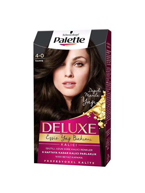 Palette Deluxe Saç Boyası 4.0 Kahve X 3 Adet