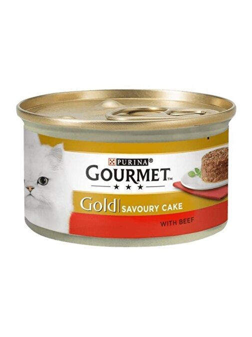 Gourmet Gold Savoury Cake Sığır Etli Domates 85gr