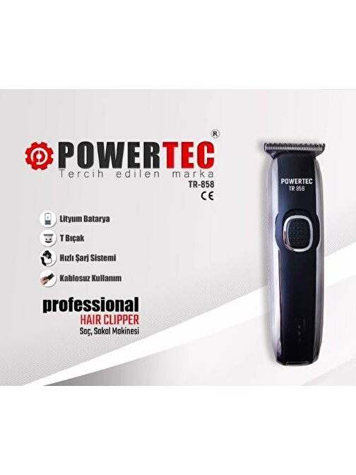 Powertec Tr-858 Tıraş Makinesi