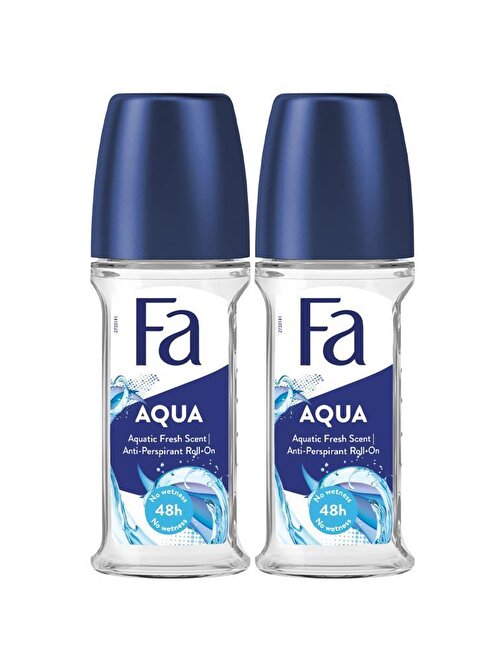 Fa Aqua Roll-On 50 ml x 2 Adet