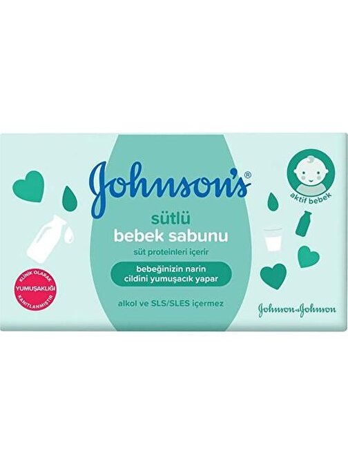 Johnsons Baby Sütlü Bebek Sabunu 100 gr