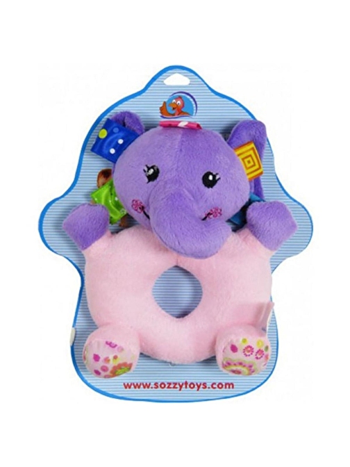 Sozzy Toys Peluş Fil Çıngırak