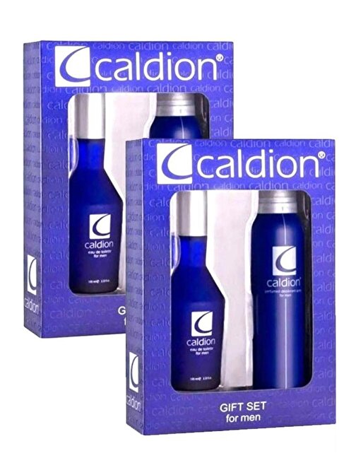 Caldion Erkek Parfüm 50 ml Edt+50 ml Deo Parfüm Setleri x 2 Adet