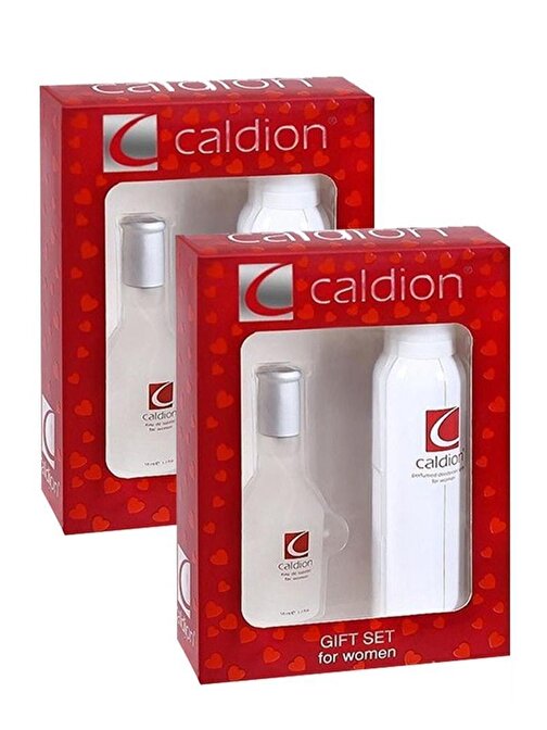 Caldion Kadın Parfüm Setleri 50 ml Edt+150 ml Deodorant Parfüm Setleri x 2 adet