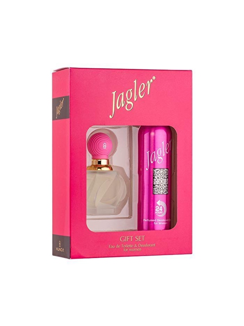 Jagler Kadın Parfüm 60ml+deodorant 150ml hediyeli Setleri