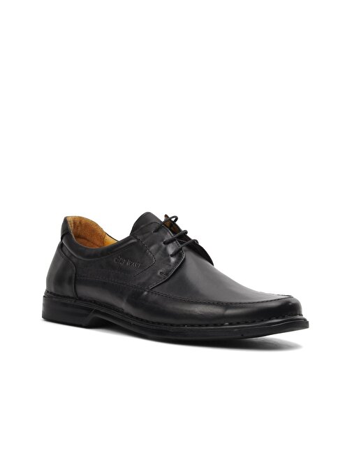 Dr.Flexer 061601 Siyah Hakiki Deri Erkek Günlük Ayakkabı