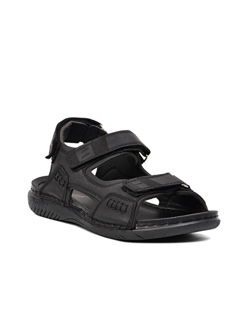 Carlaverde 401241 Siyah Erkek Çocuk Spor Sandalet