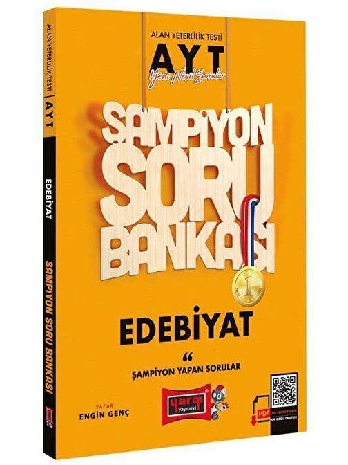 Yargı Yayınları AYT Edebiyat Şampiyon Soru Bankası Yargı Yayınları