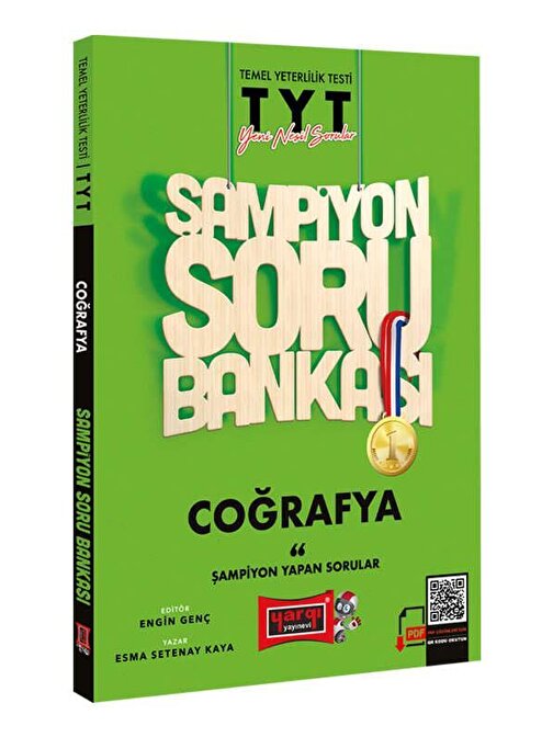 Yargı Yayınları TYT Coğrafya Şampiyon Soru Bankası Yargı Yayınları