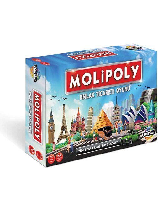 Moli Toys 8681511001476 Molipoly Emlak Ticaret Oyunu