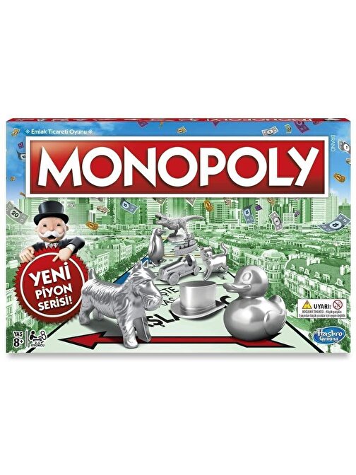 Hasbro Monopoly C1009 Yeni Piyon Serisi
