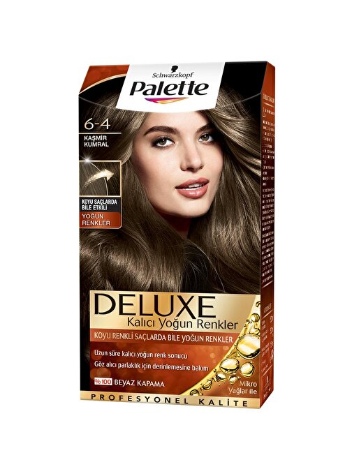 Palette Deluxe Sac Boyası 6-4 Kasmır Kumral