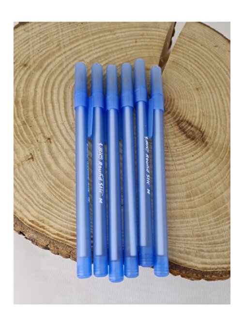 Bic Round Stic Tükenmez Kalem 6 Lı Mavi