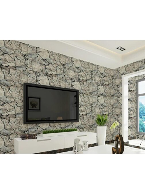 Renkli Duvarlar Kendinden Yapışkanlı Salon Oda Ofis 3D Duvar Kağıdı Paneli NW113