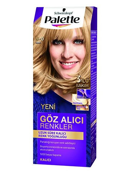 Palette Natural Göz Alıcı 9-0 Sarı