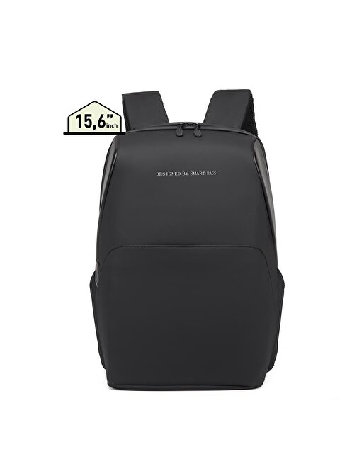 Smart Bags Teknoloji 2460275 15.6 inç Polyester Laptop Gözlü Business Sırt Çantası Siyah