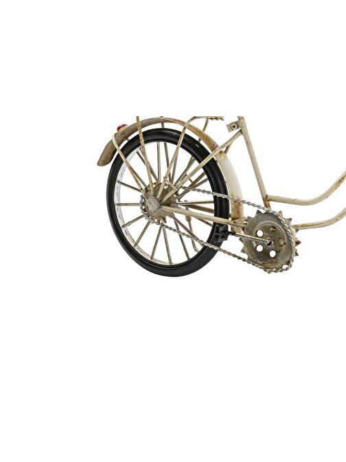 Huramarketing Metal Bisiklet Sepetli Dekoratif Hediyelik