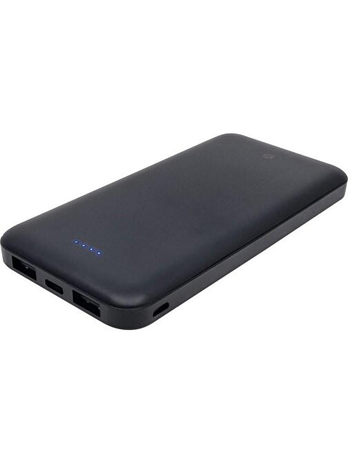 Dexim Tb-10 10000 mAh Type-C Kablolu Powerbank Siyah